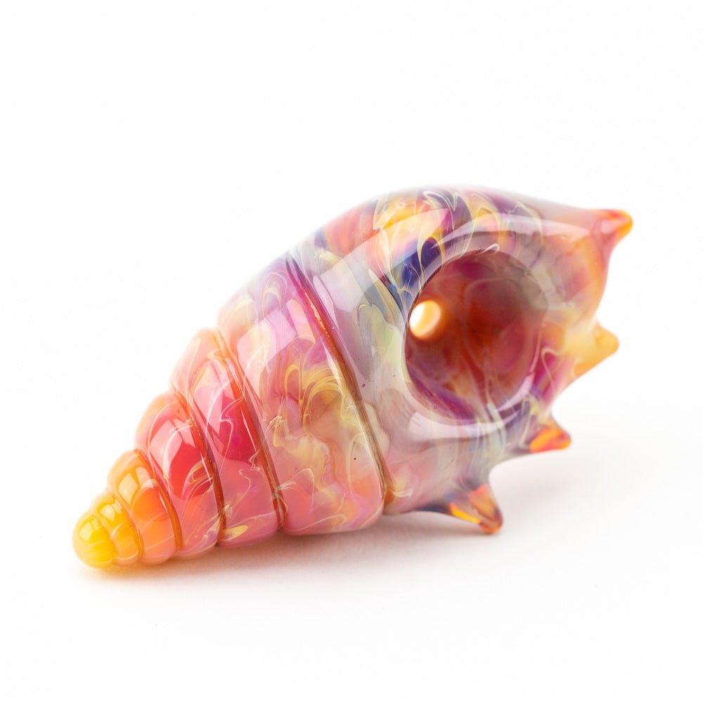Empire Glassworks Seashell Bowl Piece - Discreet Smoker