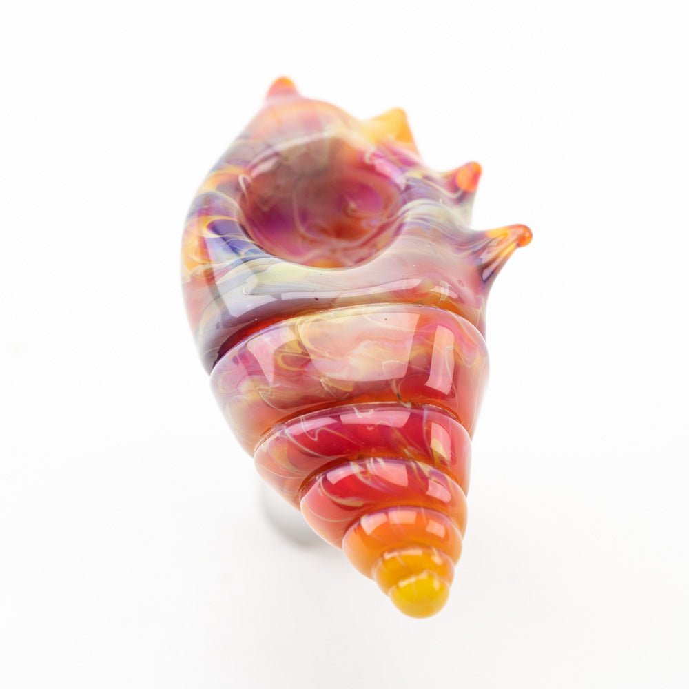 Empire Glassworks Seashell Bowl Piece - Discreet Smoker