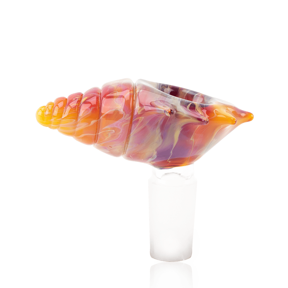 Empire Glassworks Seashell Bowl Piece - Discreet Smoker