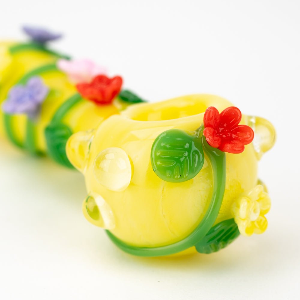 Empire Glassworks Sunshine Garden Mini Spoon - Discreet Smoker