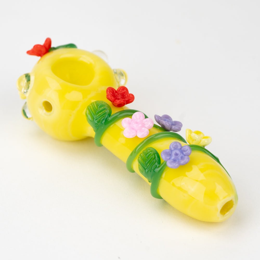 Empire Glassworks Sunshine Garden Mini Spoon - Discreet Smoker