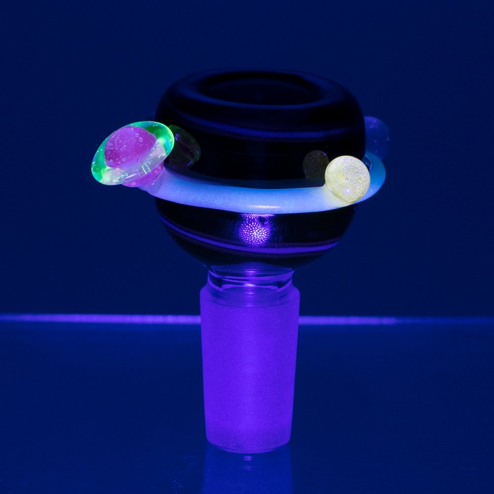 Empire Glassworks UV Galactic Bowl Piece - Discreet Smoker