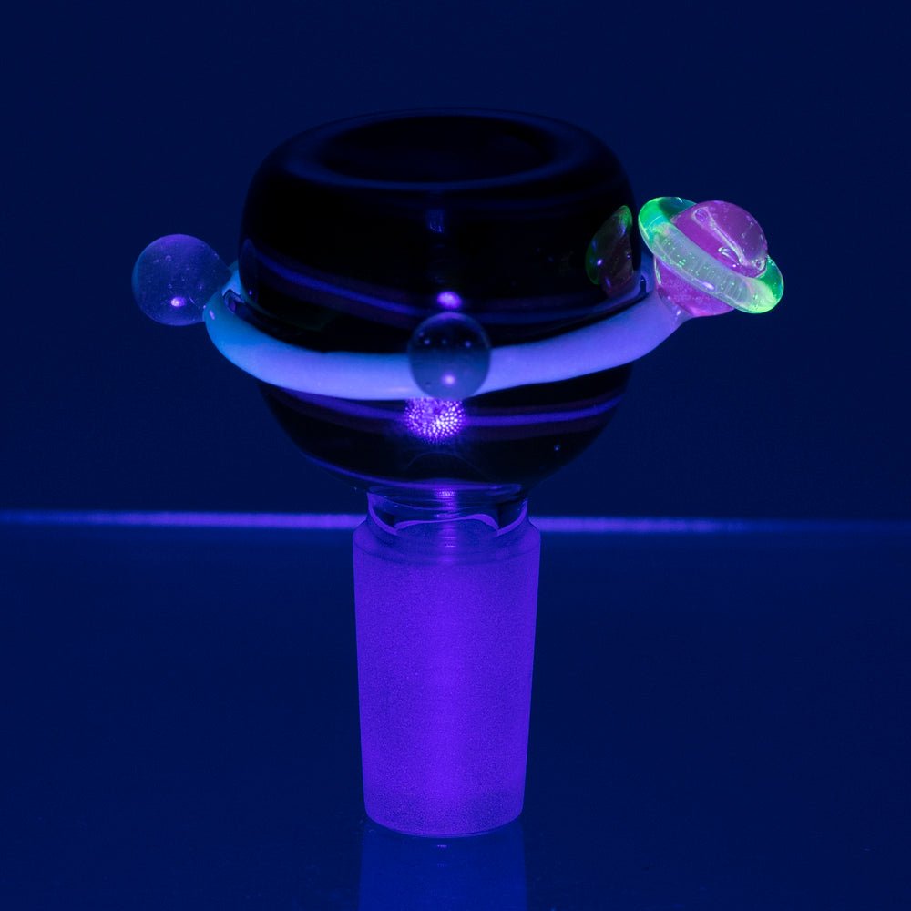 Empire Glassworks UV Galactic Bowl Piece - Discreet Smoker
