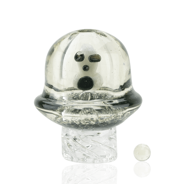 Empire Glassworks UV Illuminati Martian Spinner Cap - Discreet Smoker