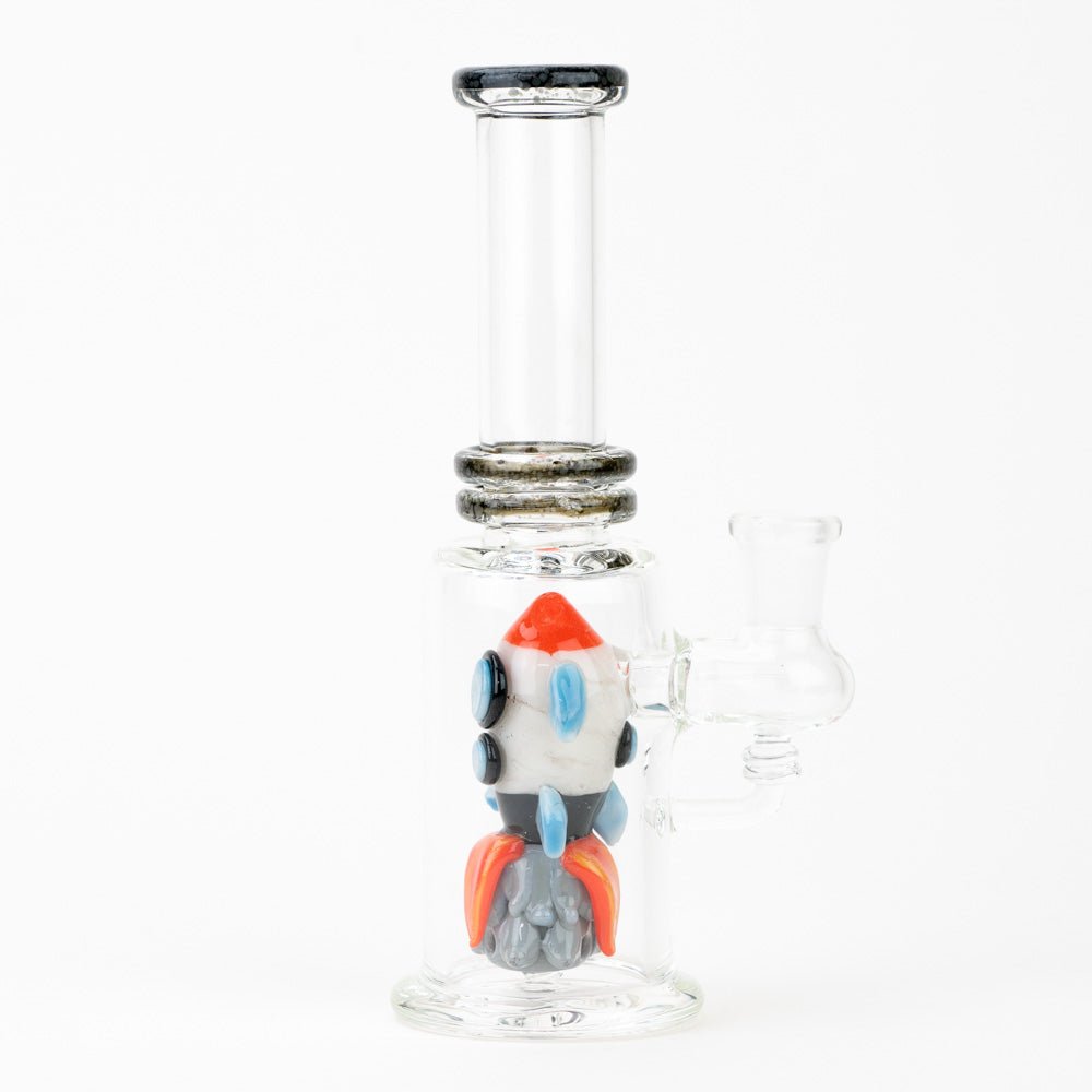 Empire Glassworks Rocket Ship Mini Tube Dab Rig - Discreet Smoker