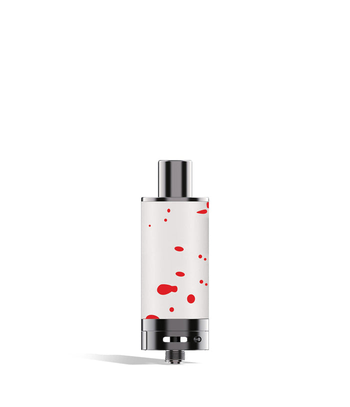 Wulf Mods Evolve Plus XL Duo Dry Atomizer, White-Red Spatter