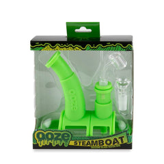 Ooze Steamboat Silicone Bubbler - Discreet Smoker