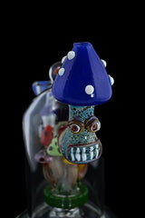 Handmade Mushroom Glass Water Pipe - Discreet Smoker