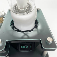 Focus V Carta 2 Rig Station Dab Session Organizer and Cleaning Tray That Holds the Charging Dock With ISO Pump and Swab Beaker - Discreet Smoker