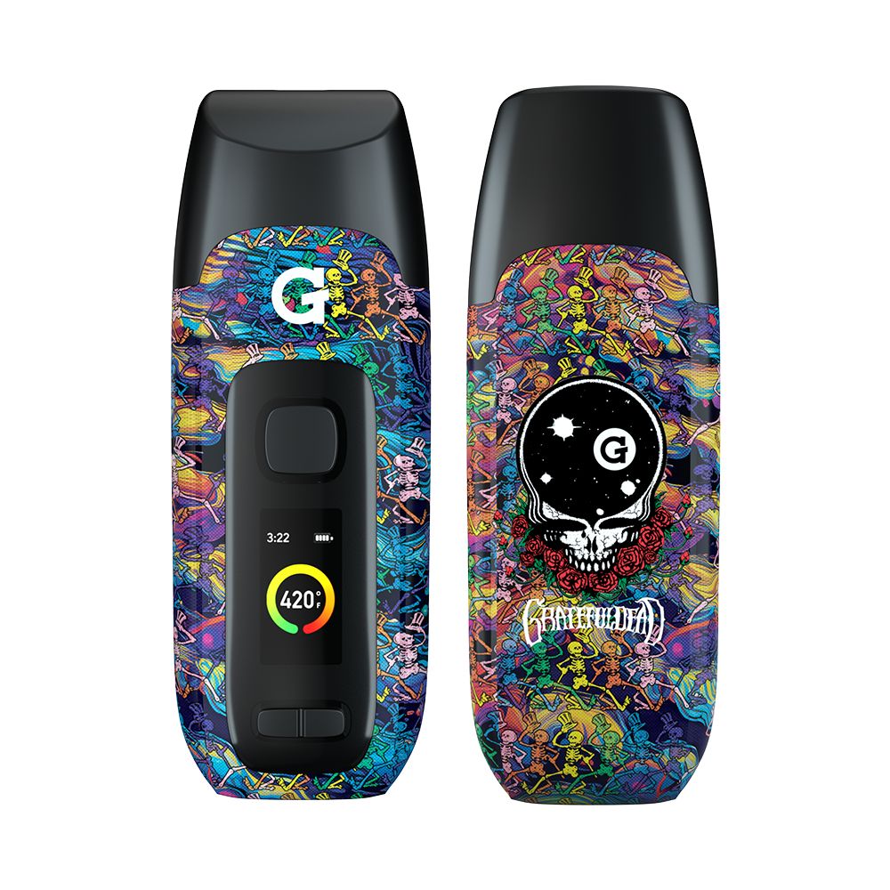 G Pen x Grateful Dead Dash+ Dry Herb Vaporizer - 1800mAh - Discreet Smoker