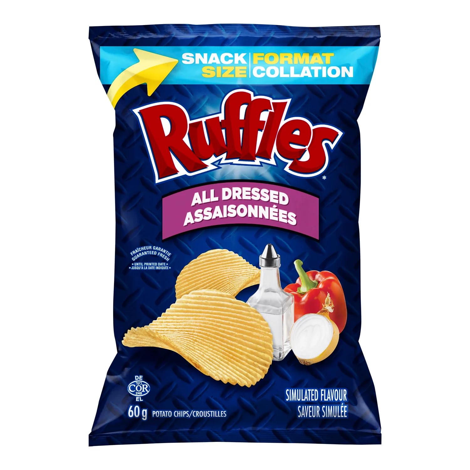 Ruffles Chips All Dressed 60g (Canada) - Discreet Smoker