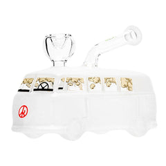 Hemper Groovy Van Glass Water Pipe | 14mm F - Discreet Smoker