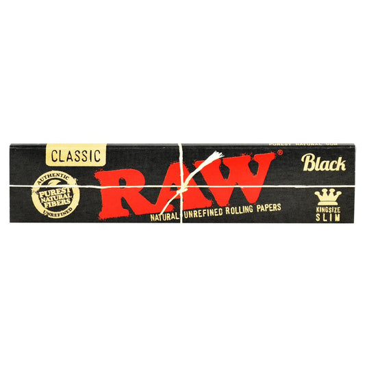 Raw Black Classic Rolling Papers - Discreet Smoker