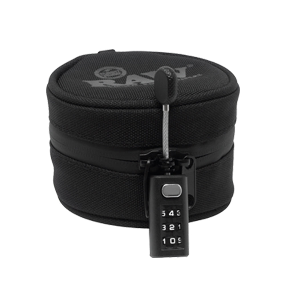 RAW Smell Proof Jar & Cozy w/ Lock - Discreet Smoker
