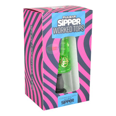 Pulsar Sipper Cup | Glycerin Spiral | 6.75" - Discreet Smoker