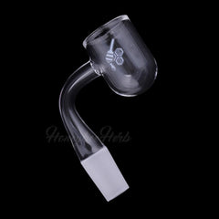 HONEY BEVEL BOWL QUARTZ BANGER - 90° DEGREE | YL - Discreet Smoker