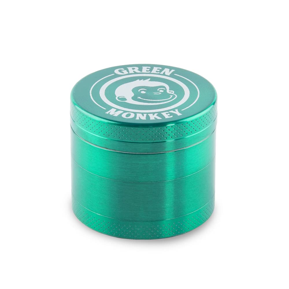 Green Monkey Grinder - Capuchin 4pc - 40mm - Discreet Smoker