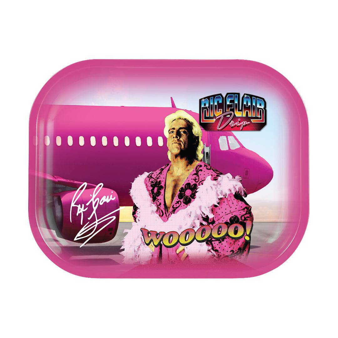 Ric Flair Drip Rolling Trays - Discreet Smoker