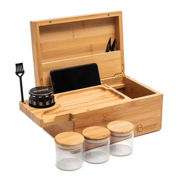 GENESIS storage Box and smoking tool kit, Natural