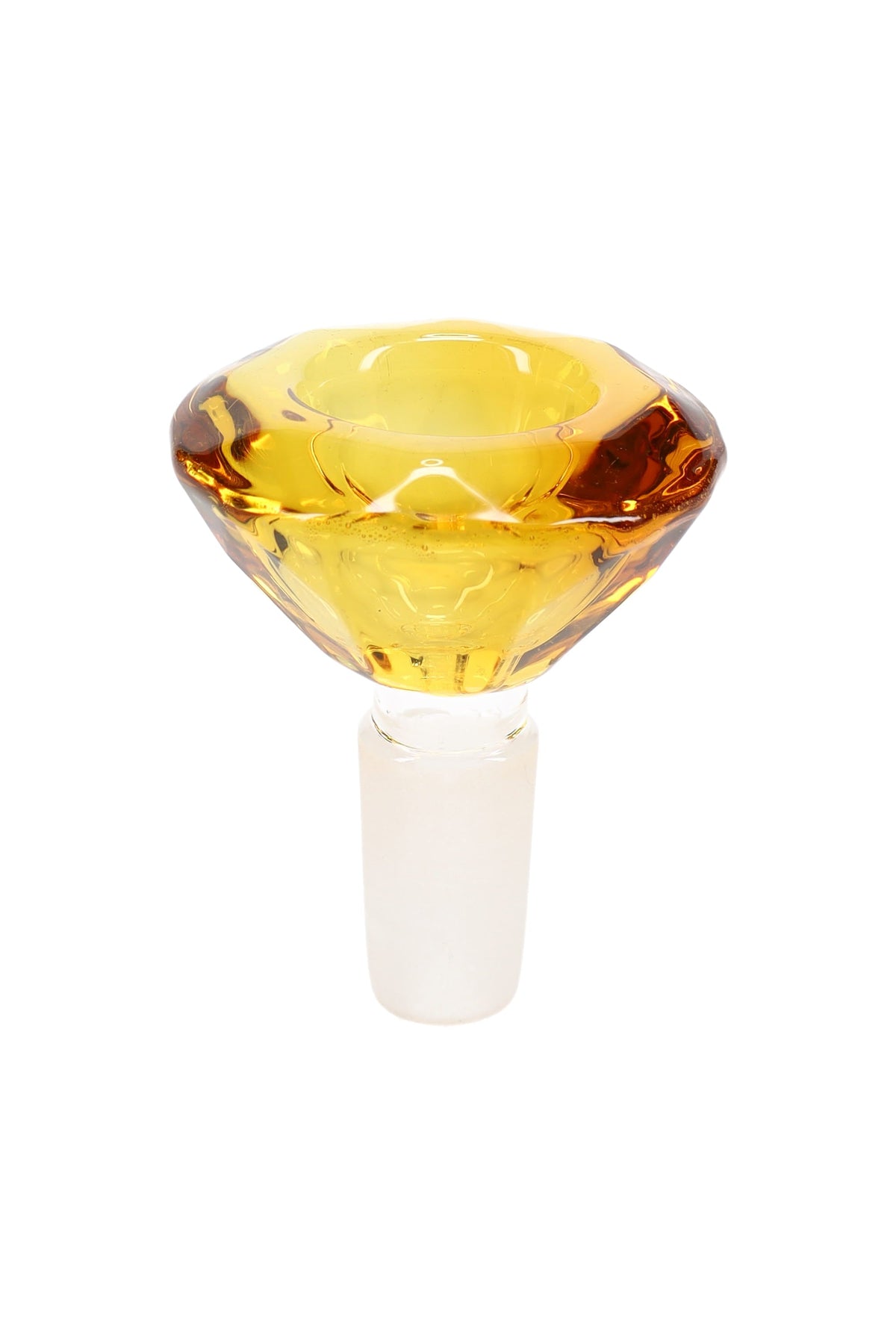Glass 14.5 mm Male GoG Bowl “Bright Bite” - Discreet Smoker