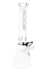ROOR 5 mm Beaker Bong with Ice Pinch – Glass-on-Glass Classic - Discreet Smoker
