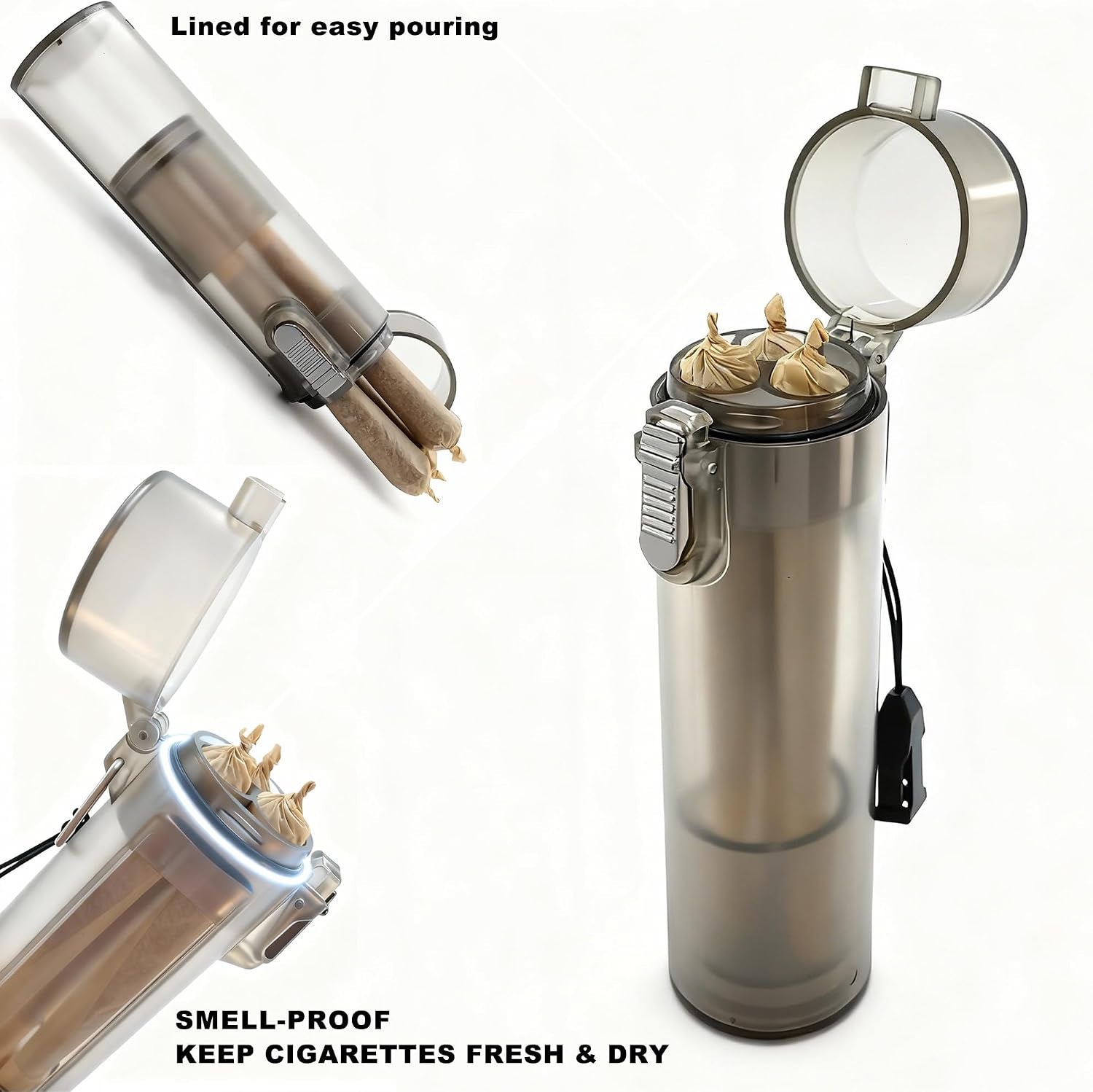 Cigarette Rolling Machine, Electric Pre-Roll Cone, Usb-C/Battery