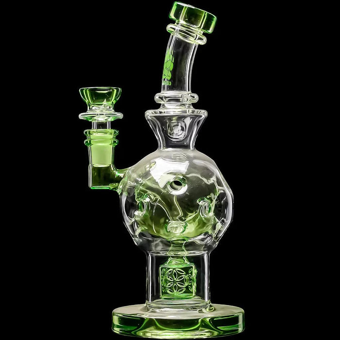 Calibear Exosphere Seed Of Life Dab Rig, Light Green