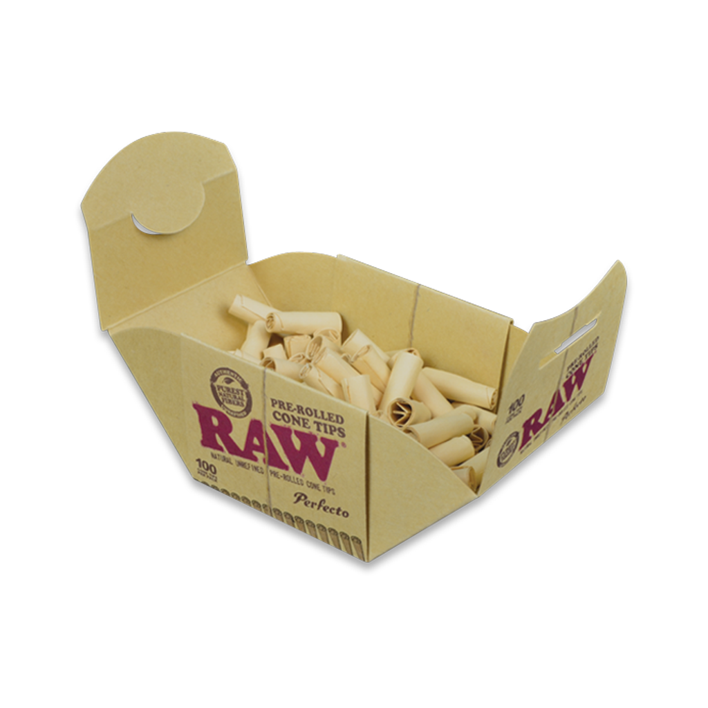 RAW rolling paper Tips - Discreet Smoker