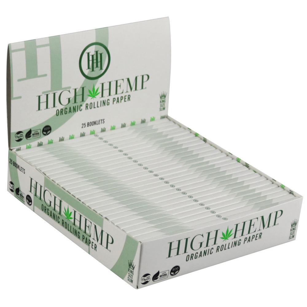 High Hemp Organic Rolling Papers - Discreet Smoker