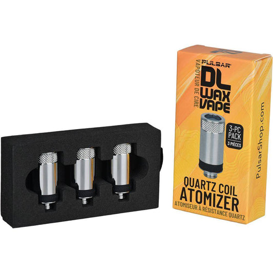 Pulsar DL Wax Vape Bar Replacement Quartz Coil - 3 Pack - Discreet Smoker