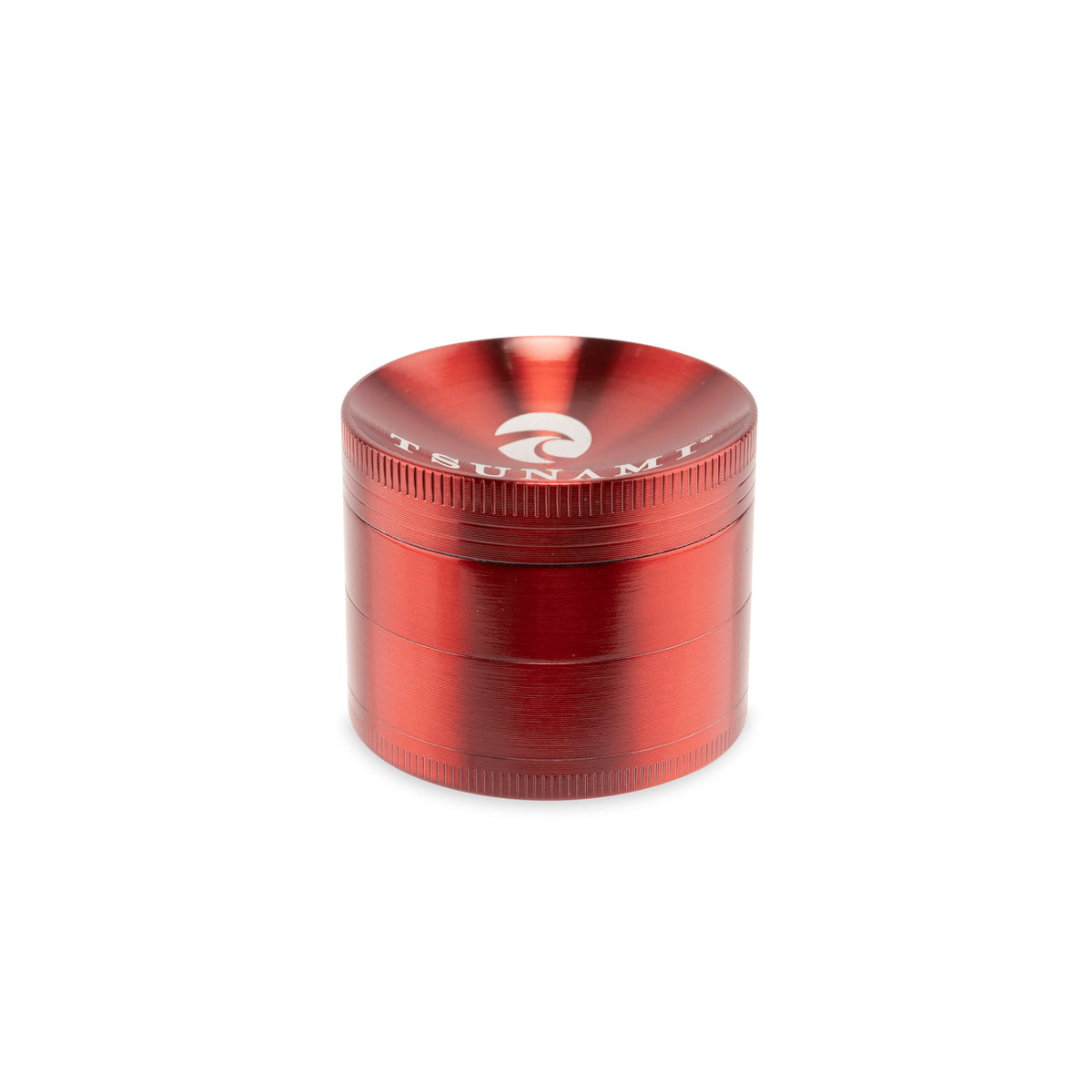 Tsunami Sunken Top 50mm 4-Piece Grinder - Discreet Smoker
