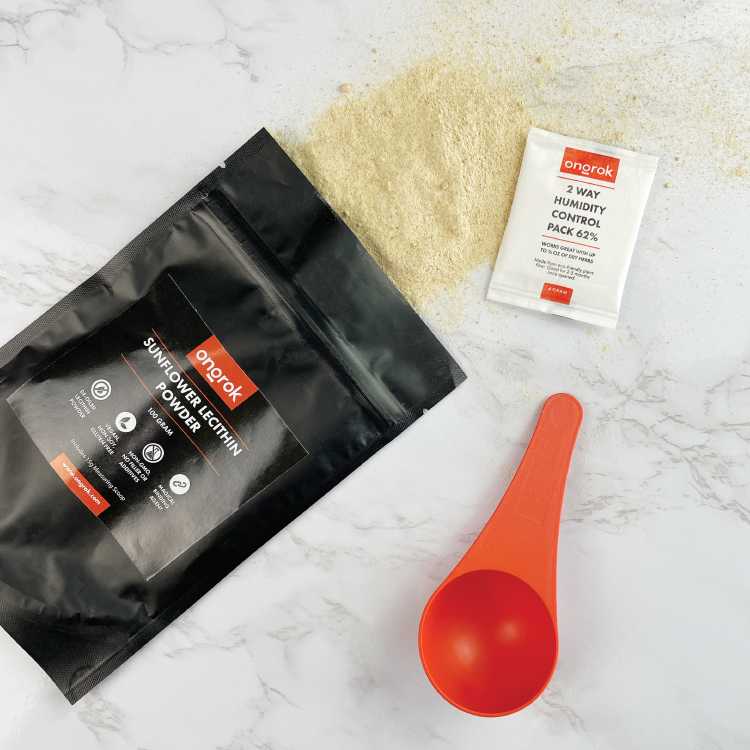 ONGROK’S Non-GMO Sunflower Lecithin Powder - Discreet Smoker