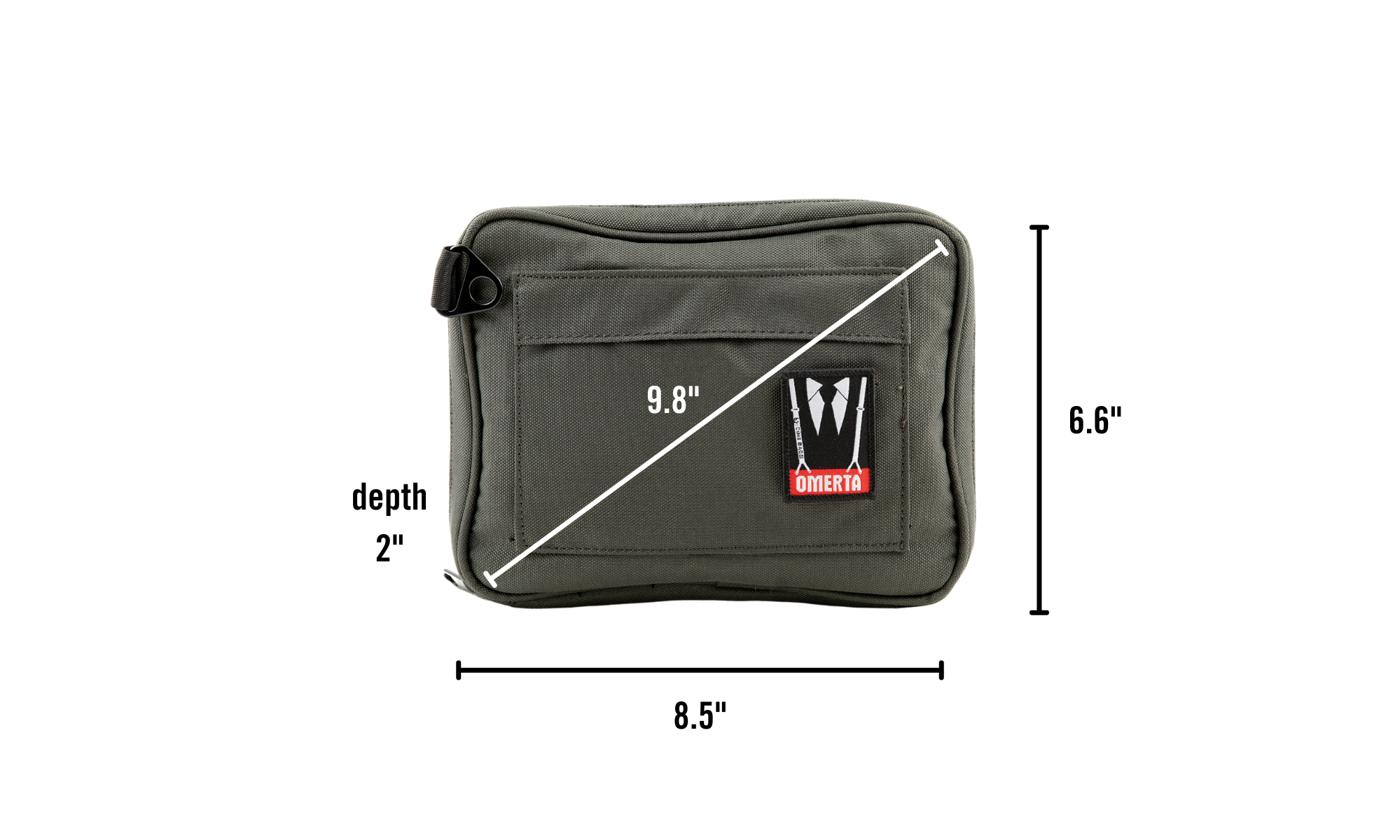 Dime Bags Boss Smell Proof Bag - Discreet Smoker