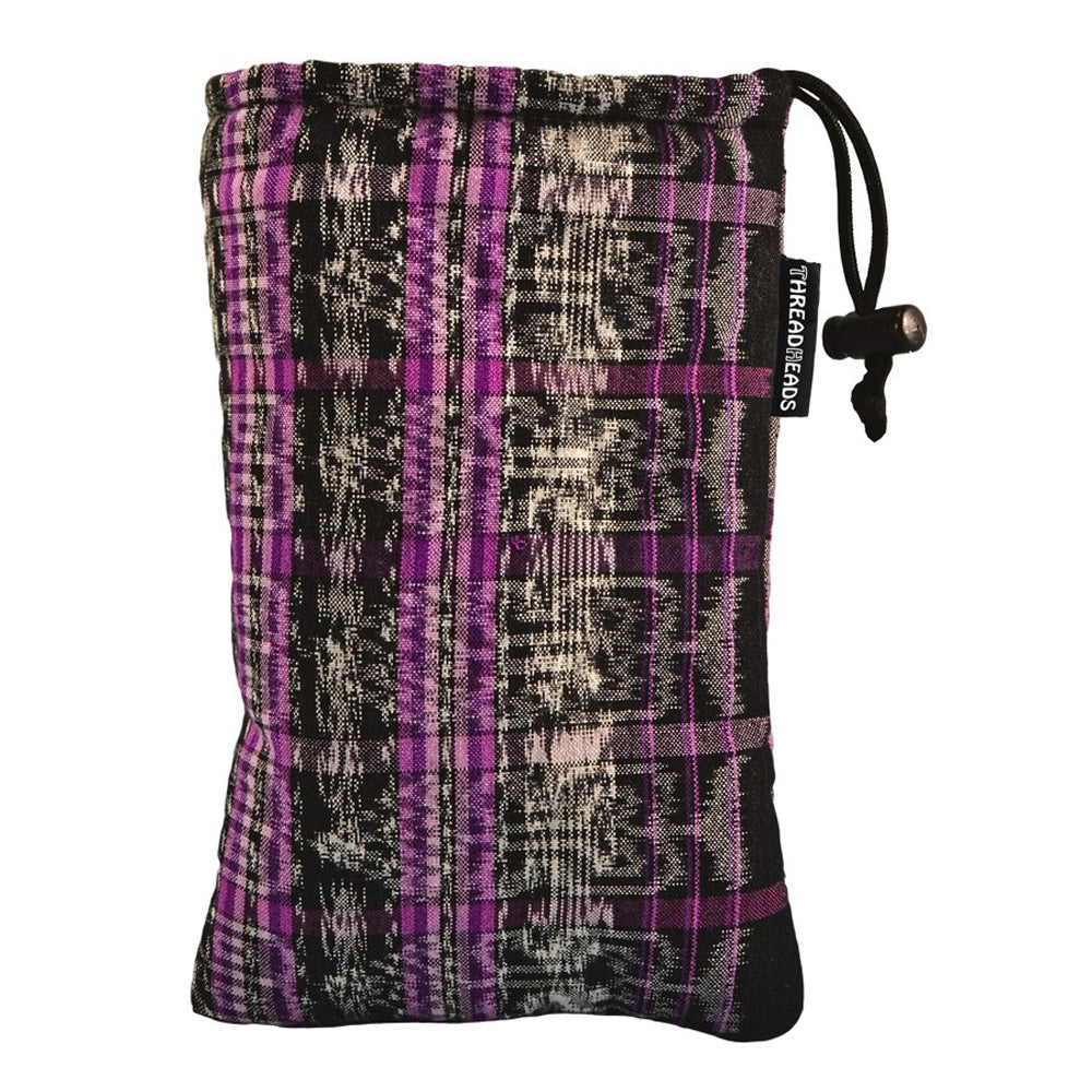 ThreadHeads Drawstring Padded Pipe Pouch - Discreet Smoker