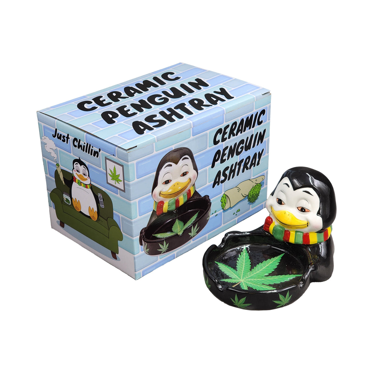 penguin ashtray - Discreet Smoker