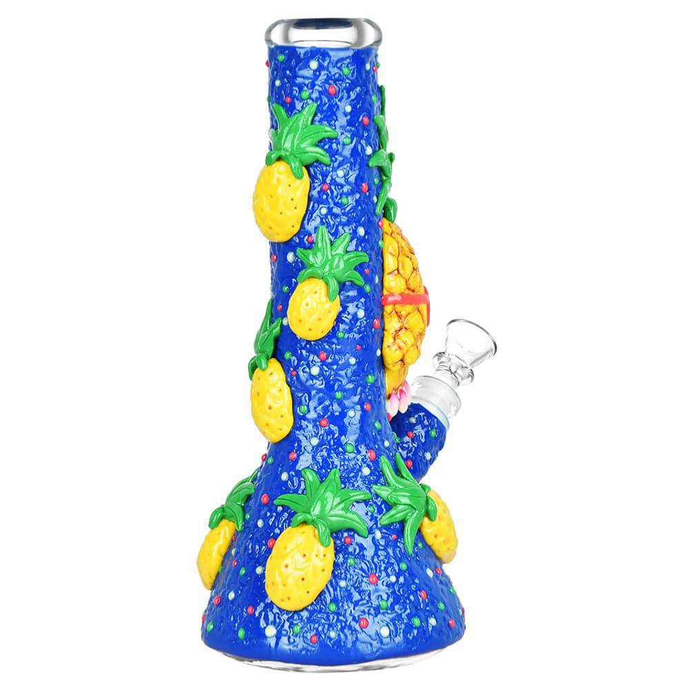 Pulsar Chill Pineapple Beaker Water Pipe - 10" / 14mm F - Discreet Smoker