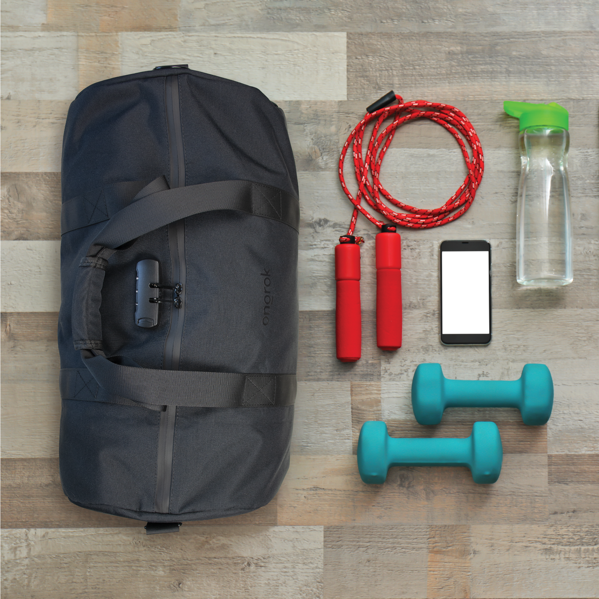 Ongrok Carbon-lined Smell proof Duffle Bag - Discreet Smoker