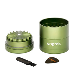 Ongrok 5 Pc Flower Tooth Storage Grinder - Discreet Smoker