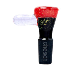 Cheech Glass 2" Transparent Dichro Glass Bowl - Discreet Smoker