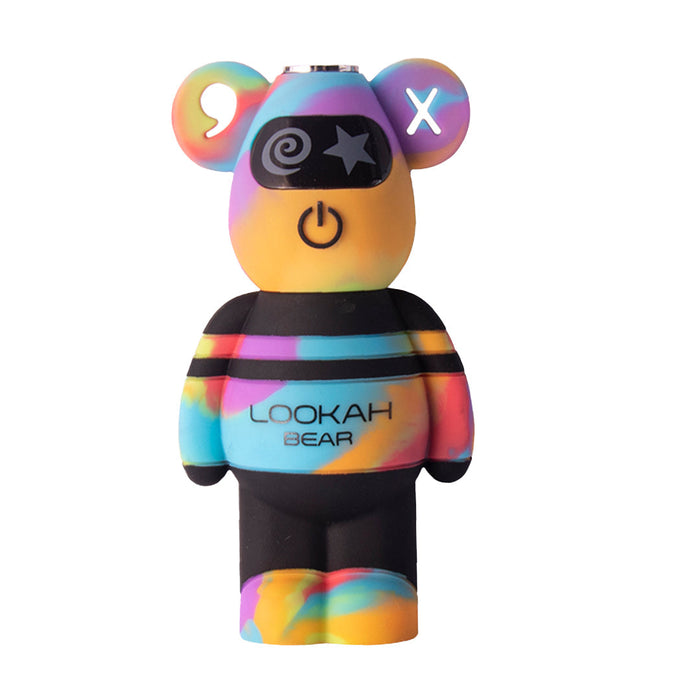 Lookah Bear 510 Battery, Yellow Tie-Dye