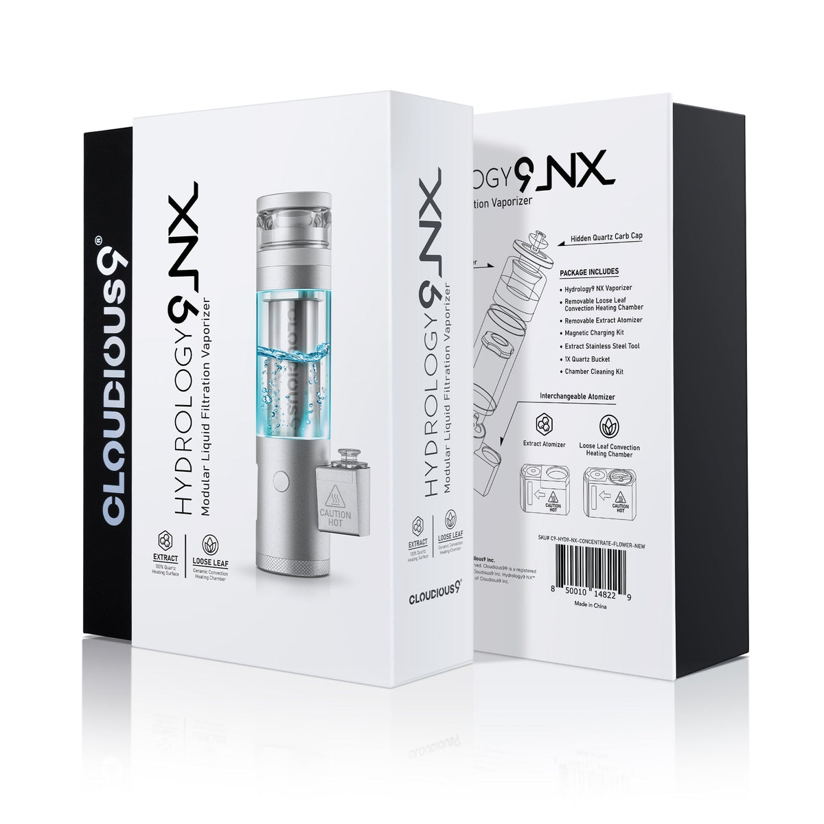 Hydrology9 NX Flower & Concentrate Vaporizer - Discreet Smoker