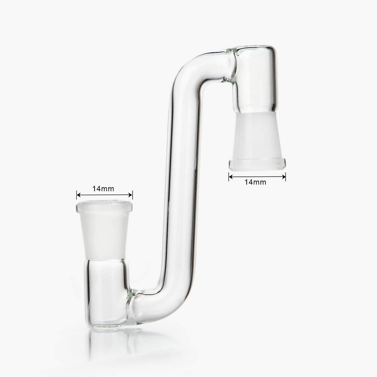 14mm Female to Female Glass Adapter 2Pcs - Discreet Smoker