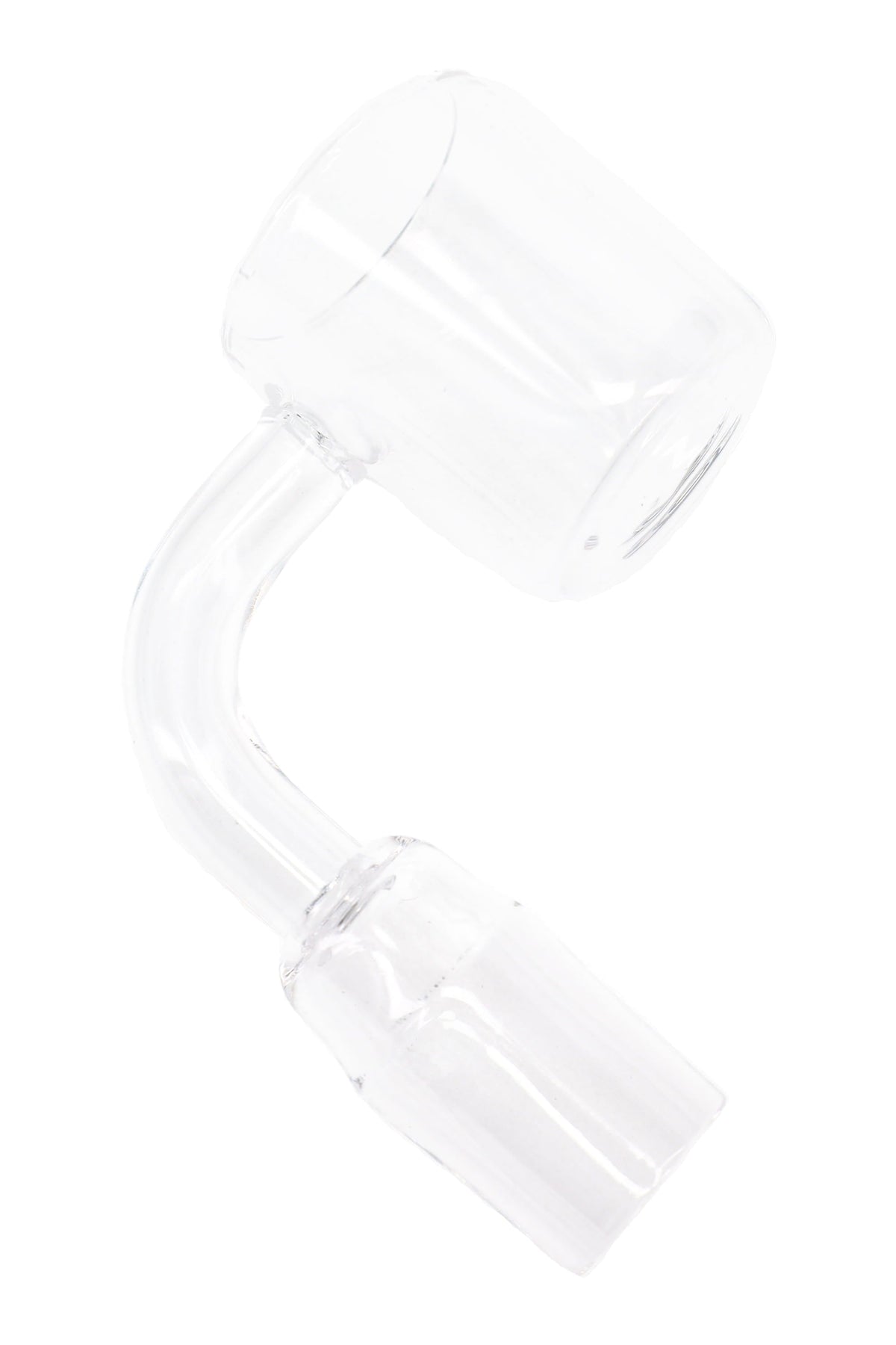 Quartz 90° Domeless Banger – 30 mm – 14.5 & 18.8 – Male/Female - Discreet Smoker