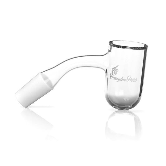 HONEY BEVEL DEEP BOWL QUARTZ BANGER - 45° DEGREE | BL - Discreet Smoker