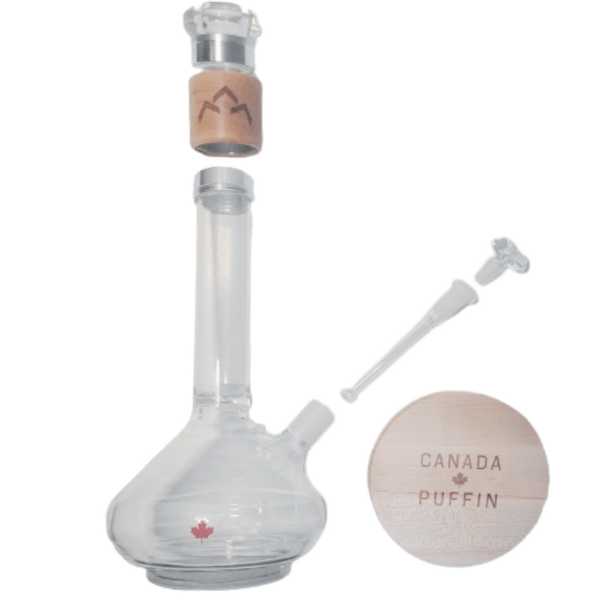 Borealis 14.25" Beaker Bong - Discreet Smoker