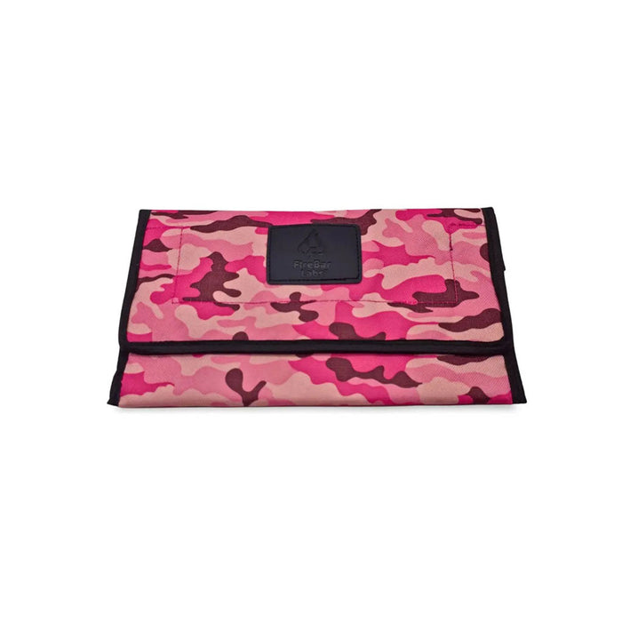 FIREBAR LABS SMELL PROOF LOCKABLE TRAVEL WALLET, Pink Camo