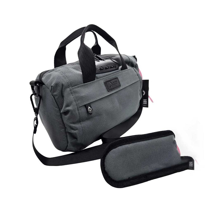 FIREBAR LABS SMELL PROOF LOCKABLE MINI DUFFLE, Space Grey