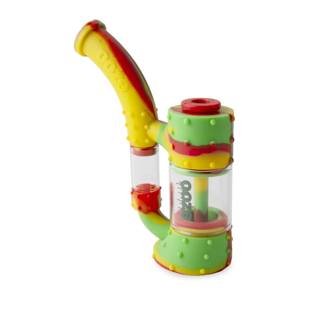 Ooze Stack Pipe Silicone Bubbler - Discreet Smoker