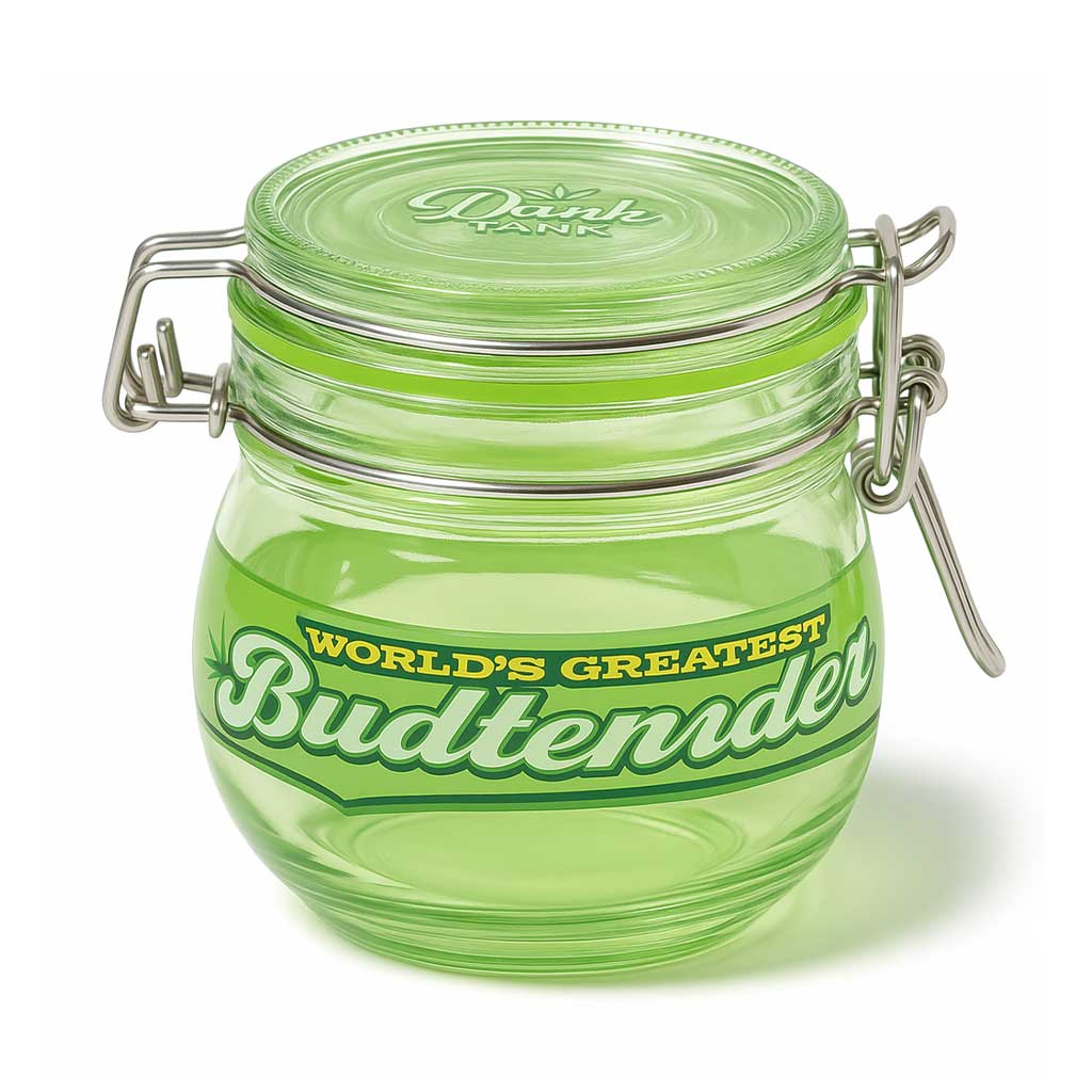 FUJIMA AIRTIGHT GLASS STASH JAR - Discreet Smoker