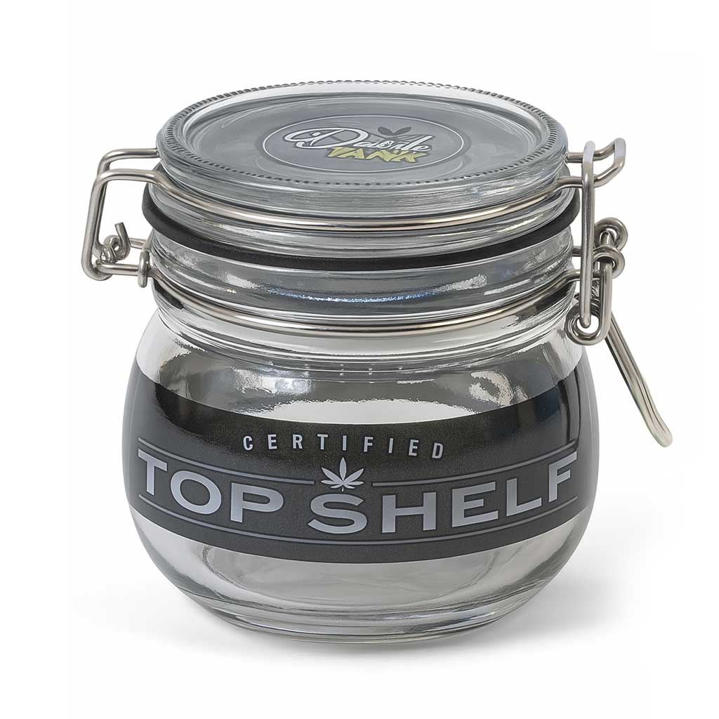 FUJIMA AIRTIGHT GLASS STASH JAR - Discreet Smoker